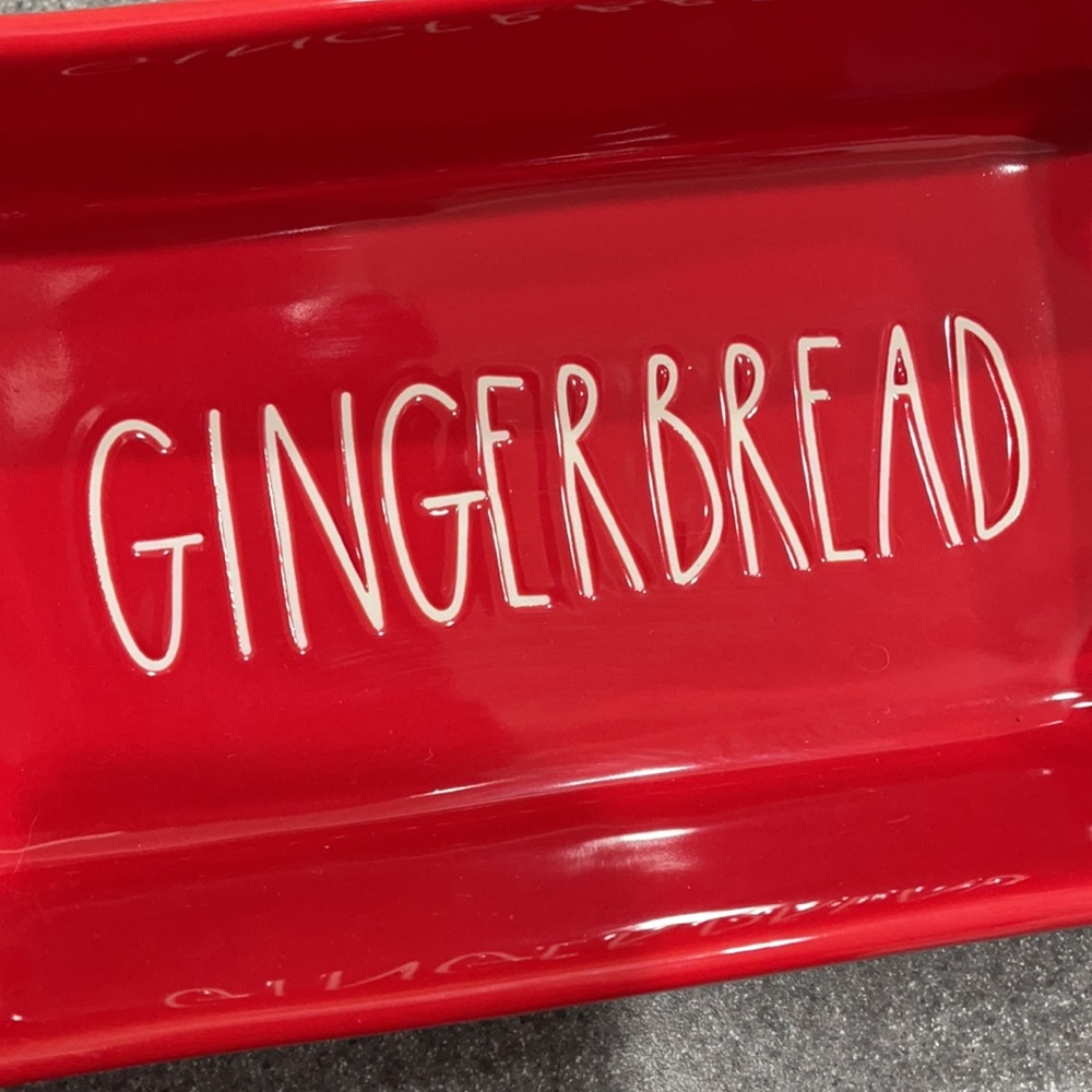 COPY - Rae Dunn Gingerbread Loaf Pan/Ceramic Baker - Picture 3 of 3